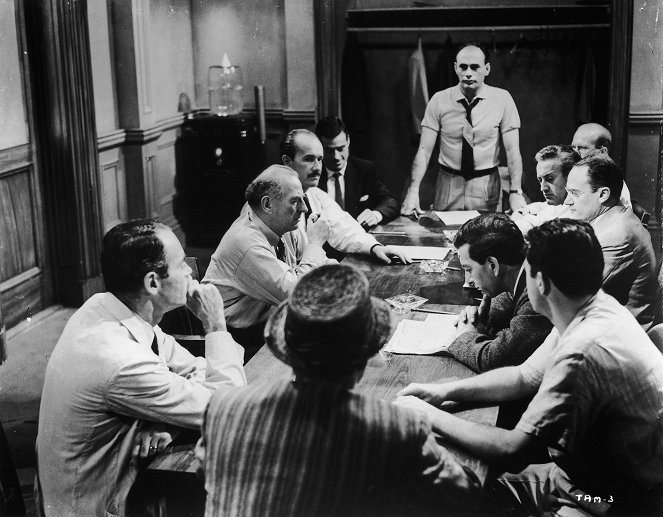 12 hombres sin piedad - De la película - Henry Fonda, Ed Begley, George Voskovec, Robert Webber, Martin Balsam, Jack Klugman, Lee J. Cobb, E.G. Marshall