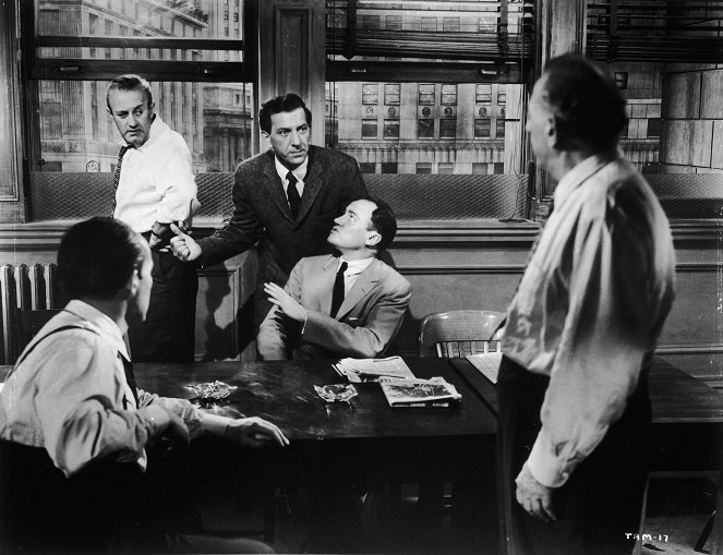 Tizenkét dühös ember - Filmfotók - Lee J. Cobb, Jack Klugman, E.G. Marshall