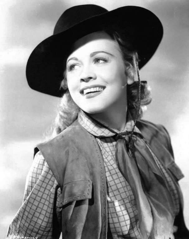 Der Schrecken von Texas - Werbefoto - Anne Jeffreys