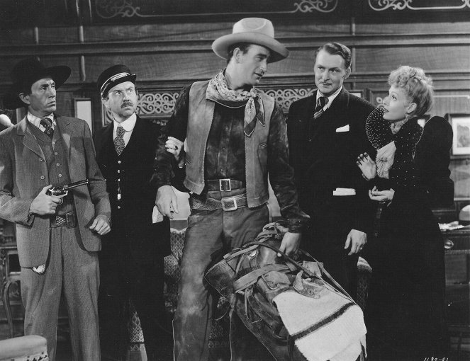 Les Conquérants de l'Or Noir - La ruée sanglante - Film - John Wayne, Albert Dekker, Martha Scott