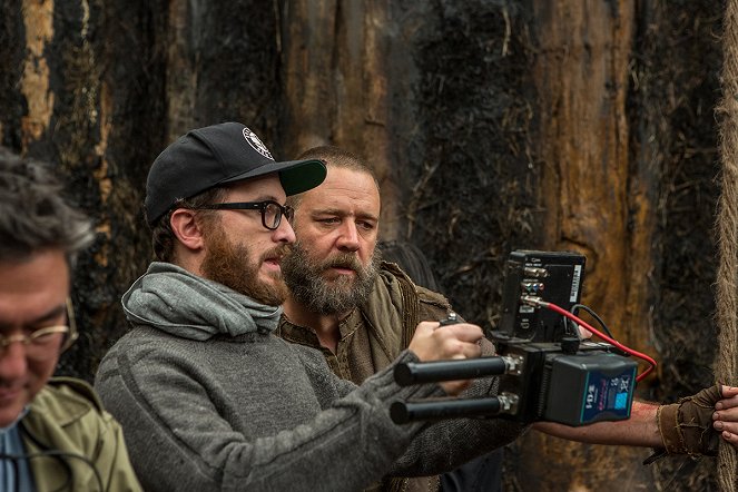 Noé - Del rodaje - Darren Aronofsky, Russell Crowe