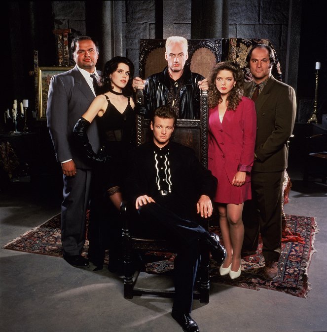 Forever Knight - Promóció fotók - John Kapelos, Nigel Bennett, Geraint Wyn Davies, Catherine Disher, Gary Farmer