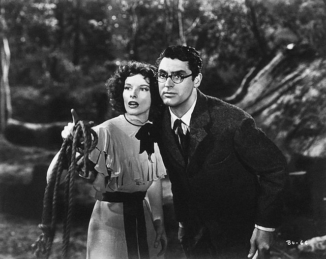 Leoparden küßt man nicht - Filmfotos - Katharine Hepburn, Cary Grant