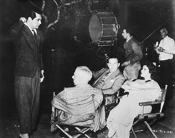 Bringing Up Baby - Kuvat kuvauksista - Cary Grant, Katharine Hepburn