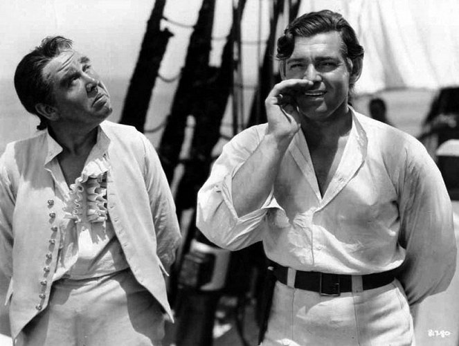 Lázadás a Bountyn - Filmfotók - Charles Laughton, Clark Gable