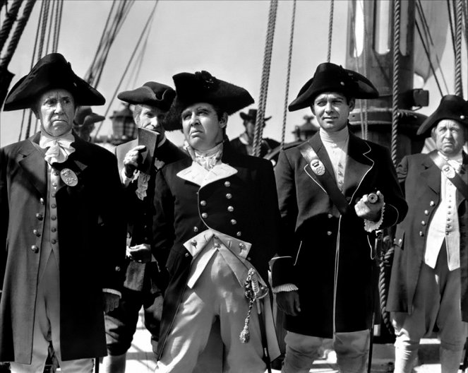 Vzpoura na lodi Bounty - Z filmu - Charles Laughton, Clark Gable