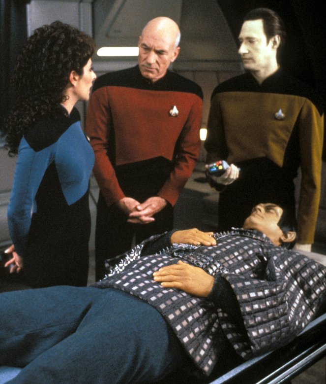 Star Trek: Następne pokolenie - Osobliwość - Z filmu - Patrick Stewart, Brent Spiner