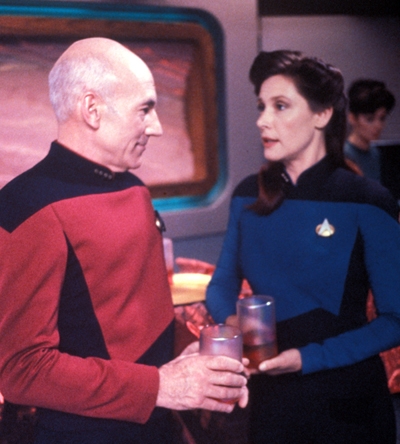 Star Trek: The Next Generation - Lessons - Photos - Patrick Stewart, Wendy Hughes