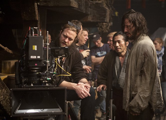 47 Ronin - Dreharbeiten - Carl Rinsch, Hiroyuki Sanada, Keanu Reeves