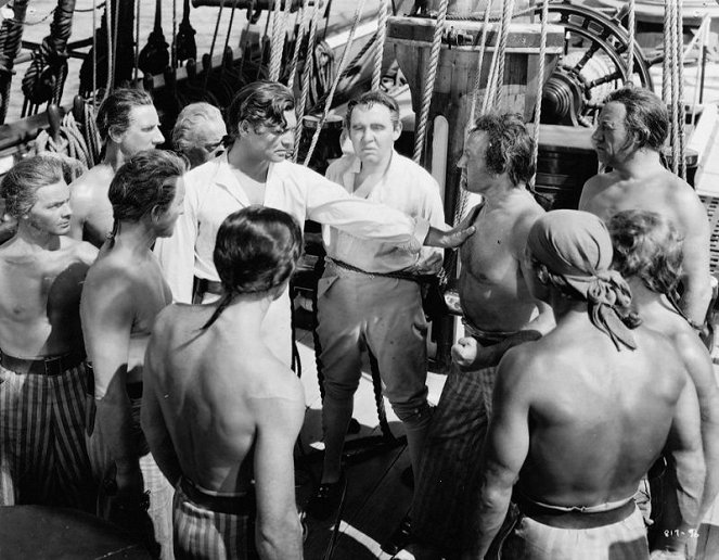 Vzpoura na lodi Bounty - Z filmu - Clark Gable, Charles Laughton