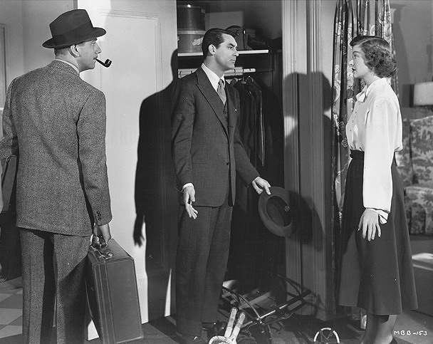 Nur meiner Frau zuliebe - Filmfotos - Melvyn Douglas, Cary Grant, Myrna Loy