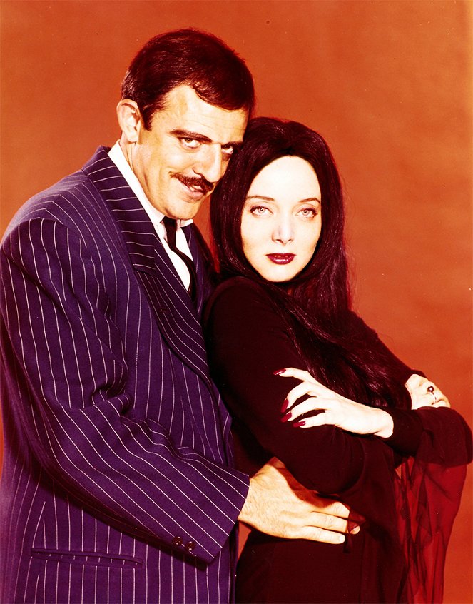 Az Addams család - Promóció fotók - John Astin, Carolyn Jones