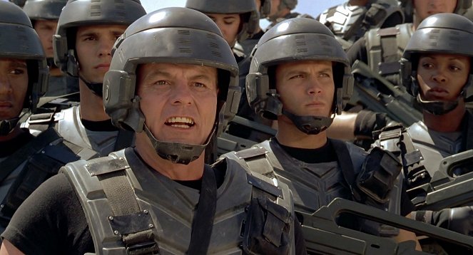 Starship Troopers: Las brigadas del espacio - De la película - Michael Ironside, Casper Van Dien