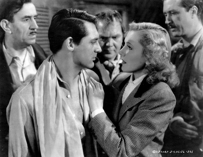 Csak az angyaloknak van szárnyuk - Filmfotók - Cary Grant, Jean Arthur