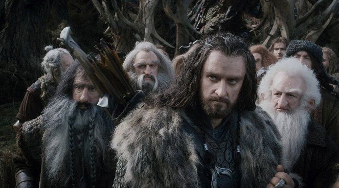A hobbit - Smaug pusztasága - Filmfotók - William Kircher, John Callen, Richard Armitage, Ken Stott