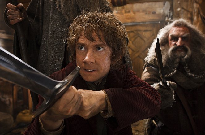 A hobbit - Smaug pusztasága - Filmfotók - Martin Freeman, John Callen