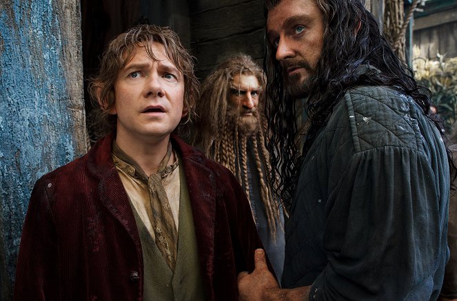 Der Hobbit: Smaugs Einöde - Filmfotos - Martin Freeman, Jed Brophy, Richard Armitage