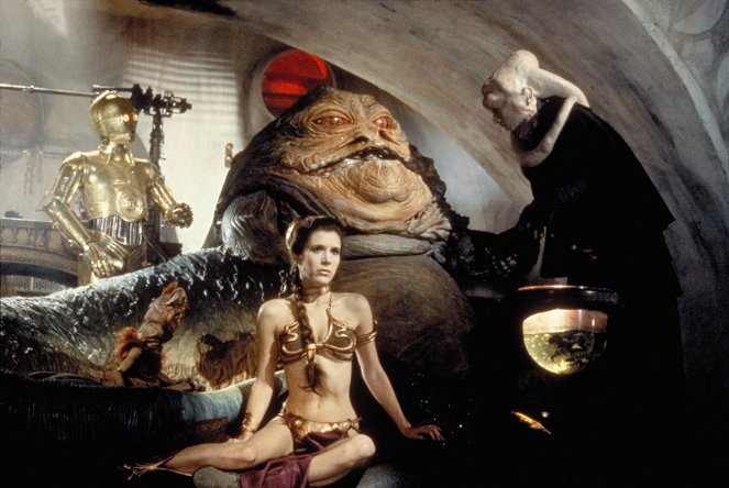 Star Wars: Episode VI - Return of the Jedi - Photos - Carrie Fisher, Michael Carter