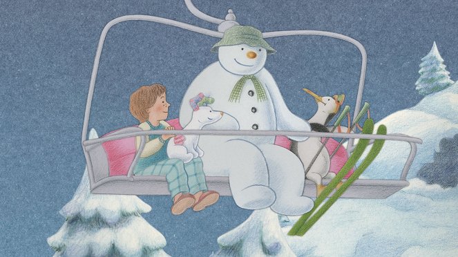 Lumiukko ja lumikoira - Kuvat elokuvasta