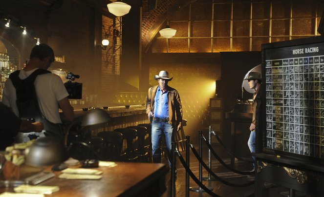 Vegas - Paiutes - Z natáčení - Dennis Quaid