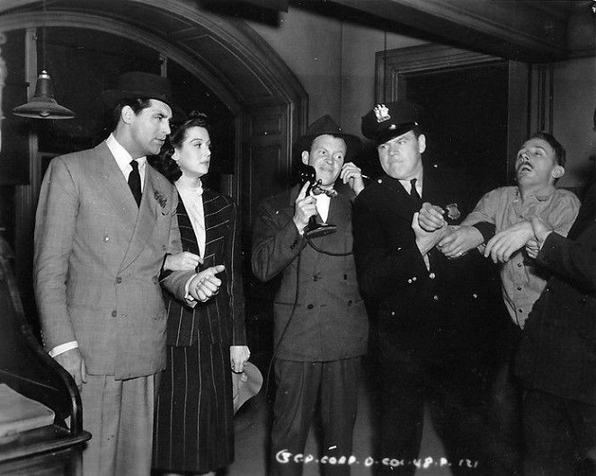His Girl Friday - Photos - Cary Grant, Rosalind Russell, Frank Jenks, Pat Flaherty, John Qualen