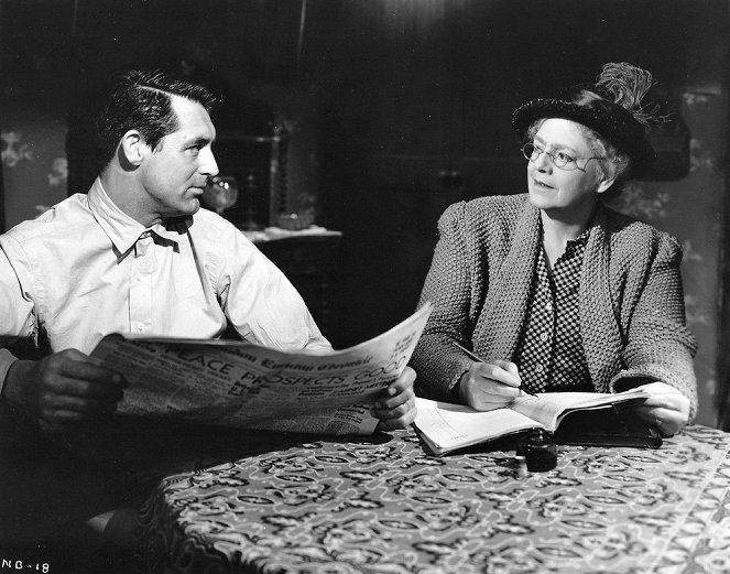 Nic než osamělé srdce - Z filmu - Cary Grant, Ethel Barrymore