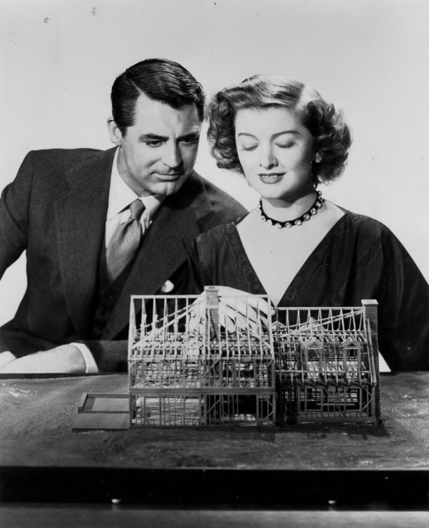 Madame wünscht sich ein Haus - Werbefoto - Cary Grant, Myrna Loy