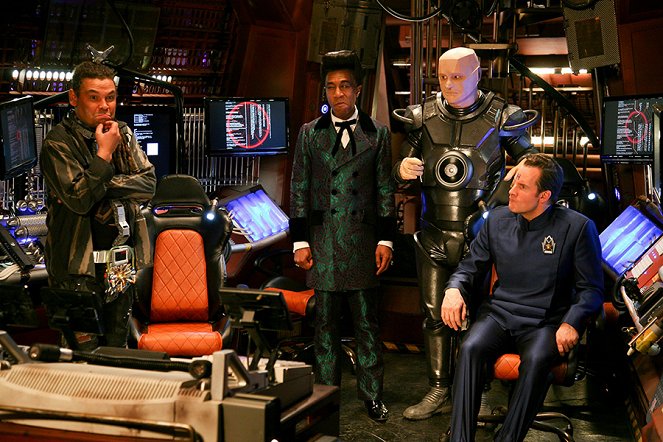 Red Dwarf - Entangled - Van film - Craig Charles, Danny John-Jules, Robert Llewellyn, Chris Barrie