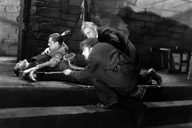 Frankenstein - Do filme - Boris Karloff, Colin Clive, Dwight Frye, Edward Van Sloan
