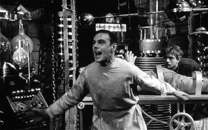 Frankenstein - Z filmu - Colin Clive, Dwight Frye