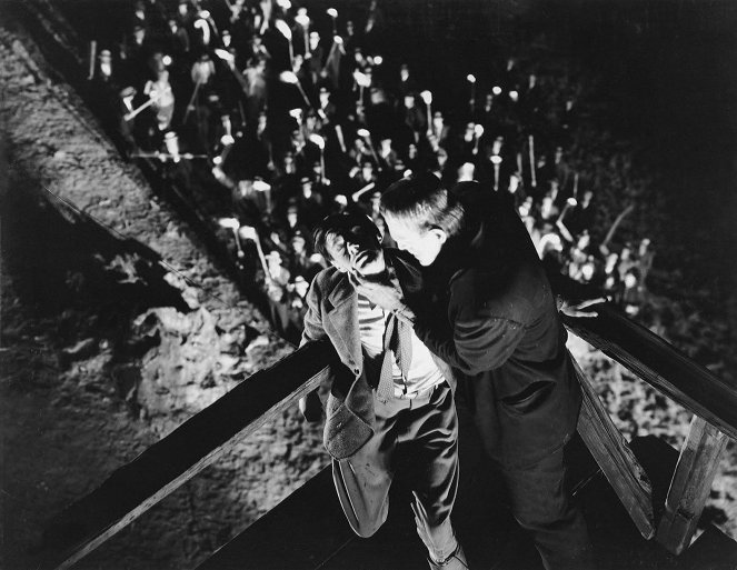 Frankenstein - Filmfotók - Colin Clive, Boris Karloff