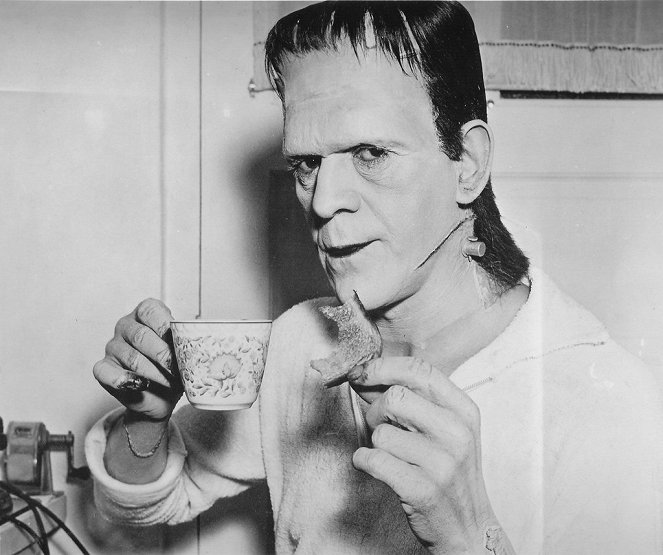 Frankensteinova nevesta - Z nakrúcania - Boris Karloff