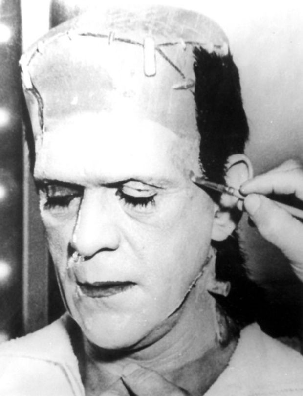 Frankensteinin morsian - Kuvat kuvauksista - Boris Karloff
