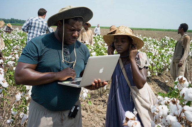 12 Years a Slave - Tournage - Steve McQueen, Lupita Nyong'o