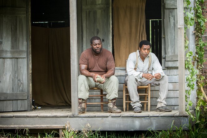 12 Years a Slave - Dreharbeiten - Steve McQueen, Chiwetel Ejiofor