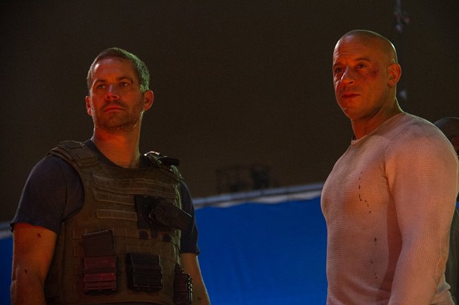 Fast & Furious 7 - Dreharbeiten - Paul Walker, Vin Diesel