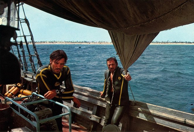 Os Grandes Aventureiros - Do filme - Alain Delon, Lino Ventura