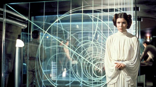 Star Wars - Episode IV: Eine neue Hoffnung - Filmfotos - Carrie Fisher