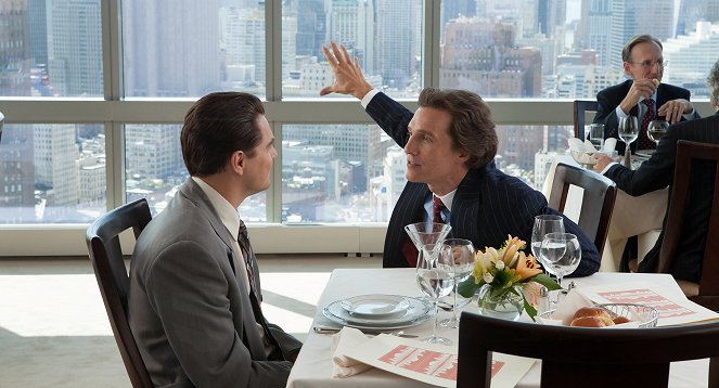 Wilk z Wall Street - Z filmu - Leonardo DiCaprio, Matthew McConaughey