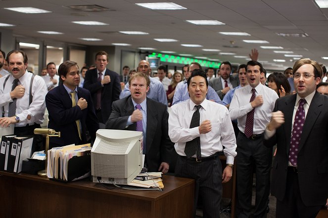 The Wolf of Wall Street - Filmfotos - Ethan Suplee, Henry Zebrowski, Kenneth Choi, P.J. Byrne