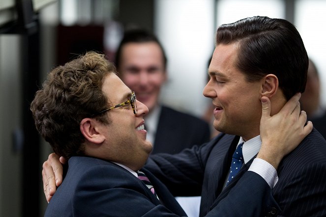 Vlk z Wall Street - Z filmu - Jonah Hill, Leonardo DiCaprio