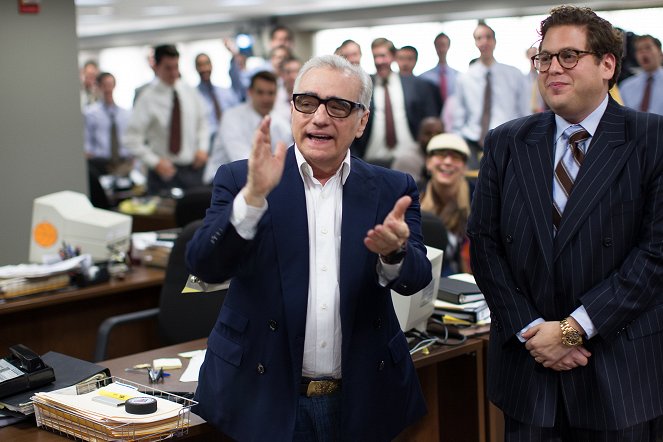 Vlk z Wall Street - Z natáčení - Martin Scorsese, Jonah Hill