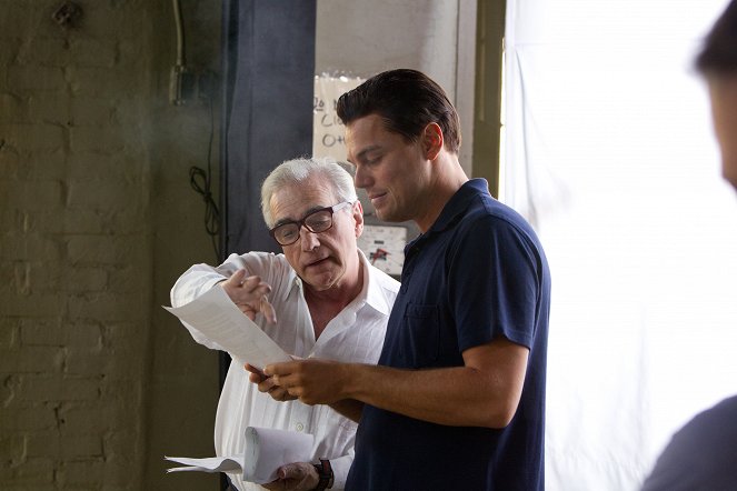 The Wolf of Wall Street - Van de set - Martin Scorsese, Leonardo DiCaprio