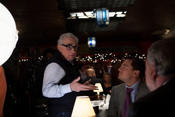 Vlk z Wall Street - Z natáčení - Martin Scorsese, Leonardo DiCaprio