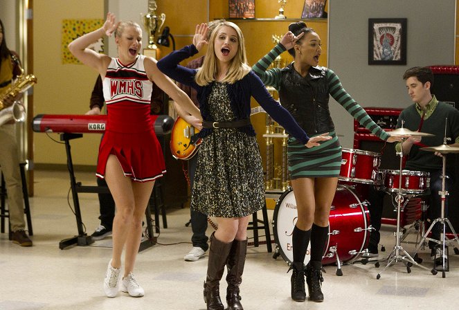 Glee - Kuvat elokuvasta - Heather Morris, Dianna Agron, Naya Rivera