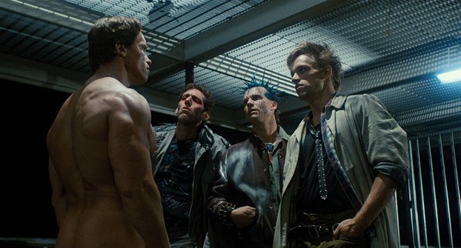 Terminátor - A halálosztó - Filmfotók - Arnold Schwarzenegger, Bill Paxton, Brian Thompson