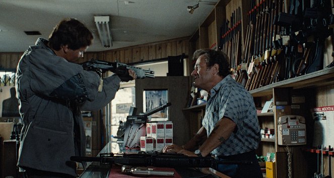 O Exterminador Implacável - Do filme - Arnold Schwarzenegger, Dick Miller