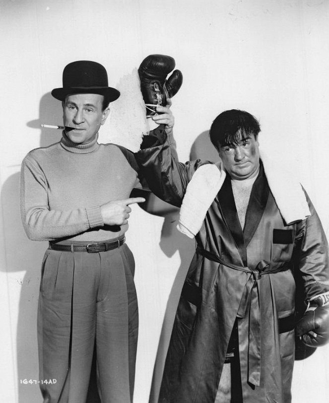 Abbott and Costello Meet the Invisible Man - Promóció fotók - Bud Abbott, Lou Costello