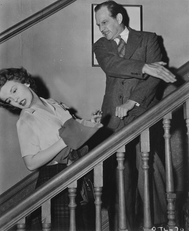 Joan Evans, Melvyn Douglas