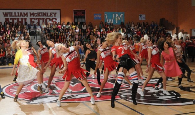 Glee - Z filmu - Dianna Agron, Naya Rivera, Heather Morris, Jenna Ushkowitz